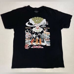 Green Day Dookie Graphic T-shirt Men Large Black Short Sleeve Music